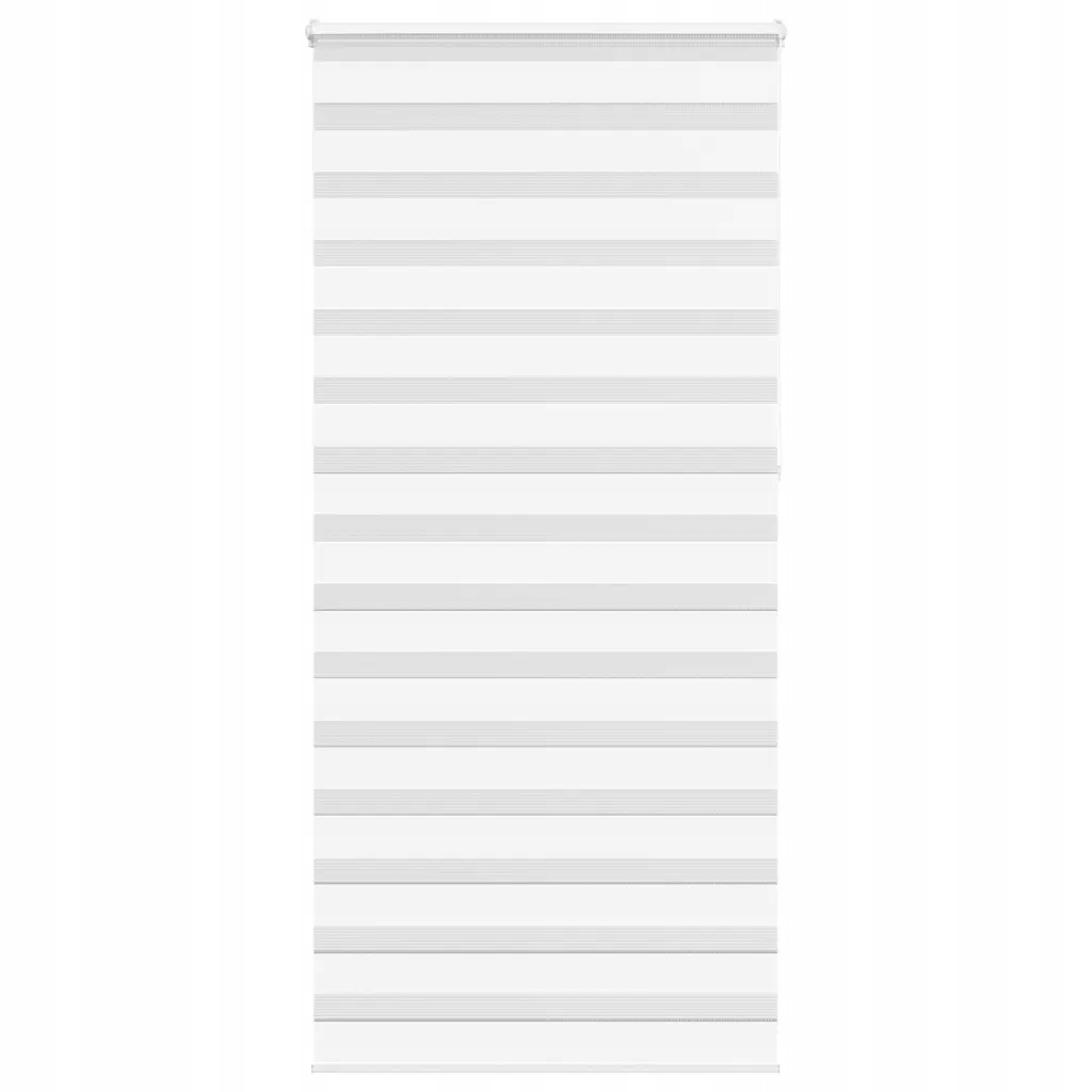 Zebra roleta bílá 95x230 cm šířka látky 90,9 cm polyester Bílá 4014806