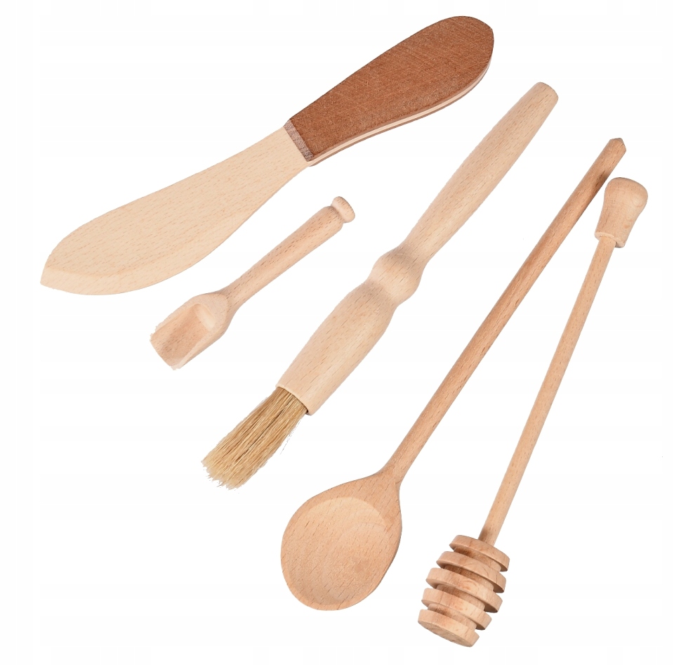 

Zestaw Sztućców Z Drewna Eco