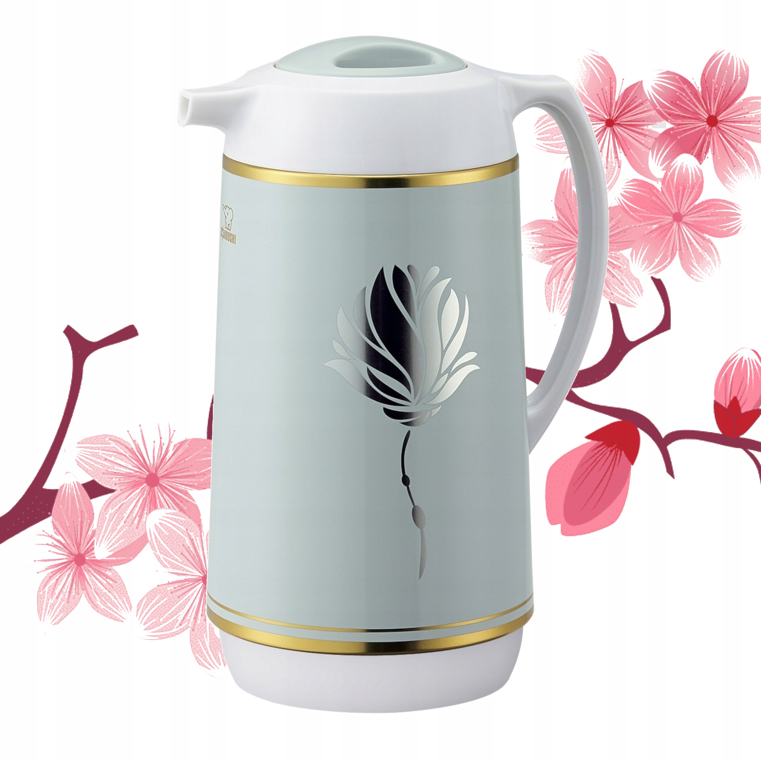 Dzbanek termos szklany do kuchni japoński Zojirushi Ahgb 1L na herbatę kawę