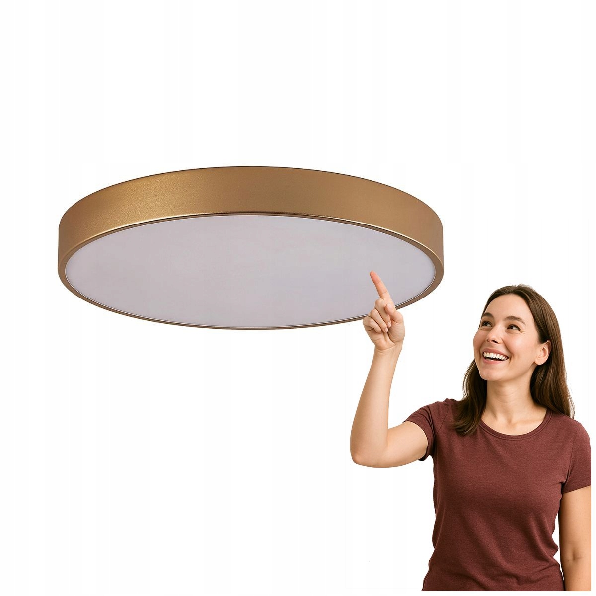 Led stropná lampa 60W Orbital 5361-860RC-GD-4 Italux