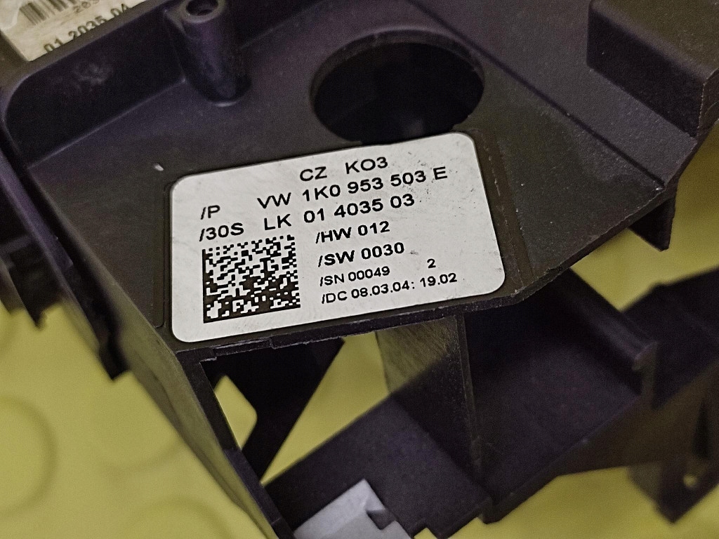 VW TOURAN DEVIO LUCI TERGICRISTALLO TERGI 1K0953503E