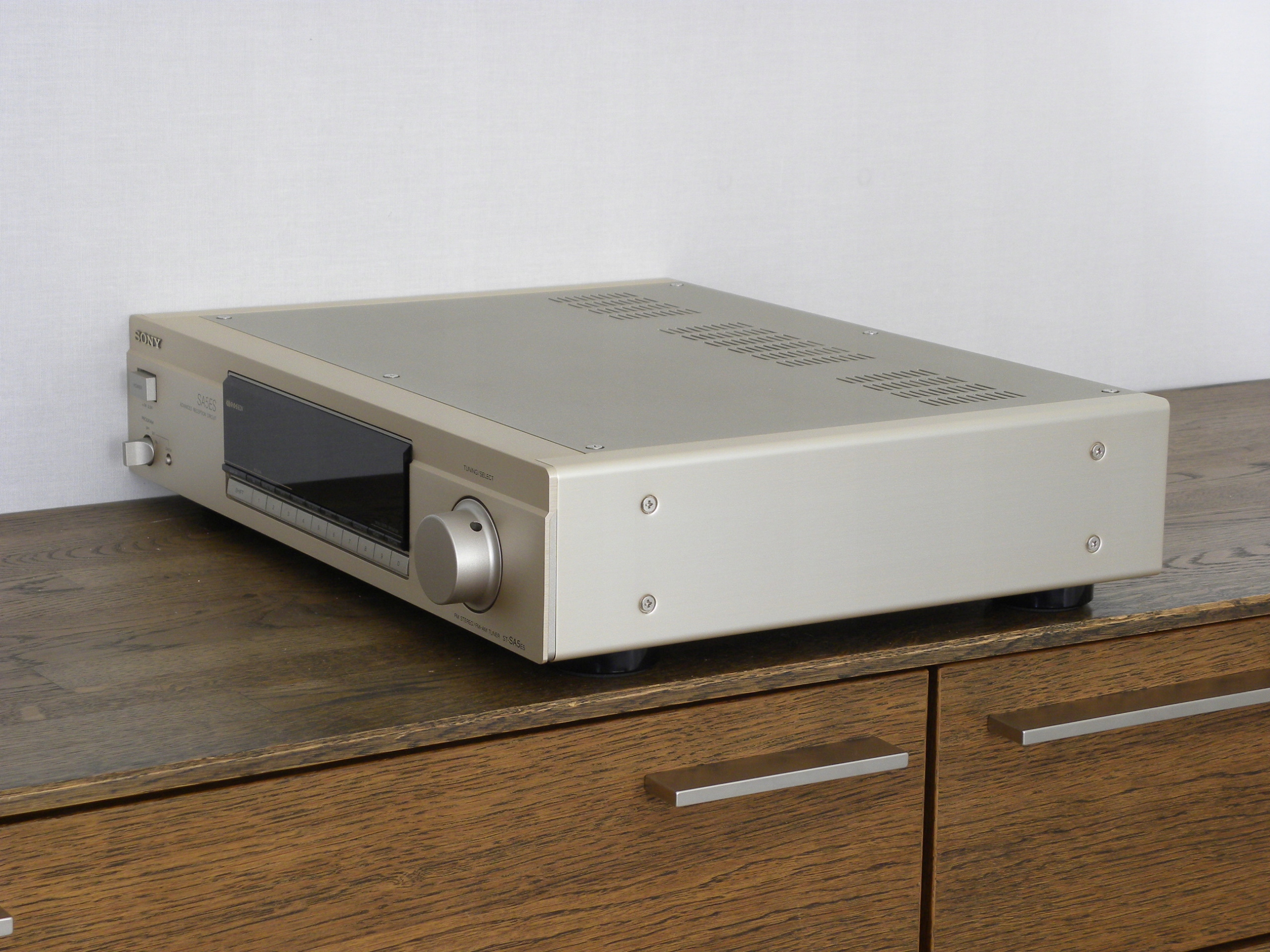 SONY ST-SA5ES złoty - topowy tuner FM/AM z RDS - Sklep