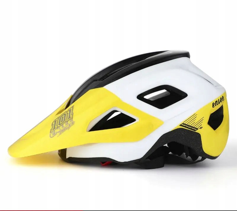 Cyklistická přilba Enlee nastavitelná 56-60 cm žlutá