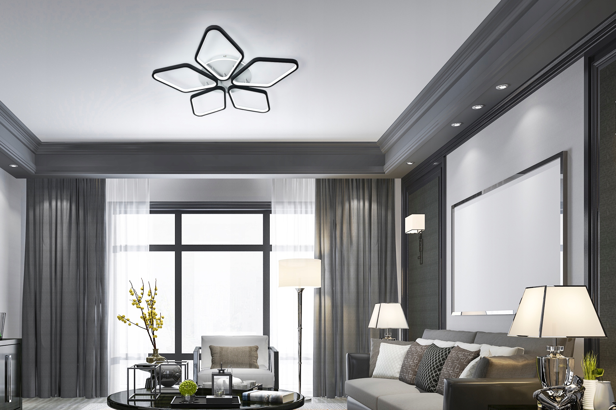 Lampa sufitowa AMANDA Smart Home LED pilot Tuya Kolekcja AMANDA