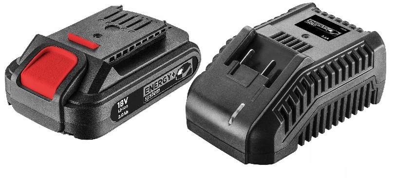 ZESTAW STARTOWY GRAPHITE 18V ENERGY+ AKUM+ŁADO 2AH