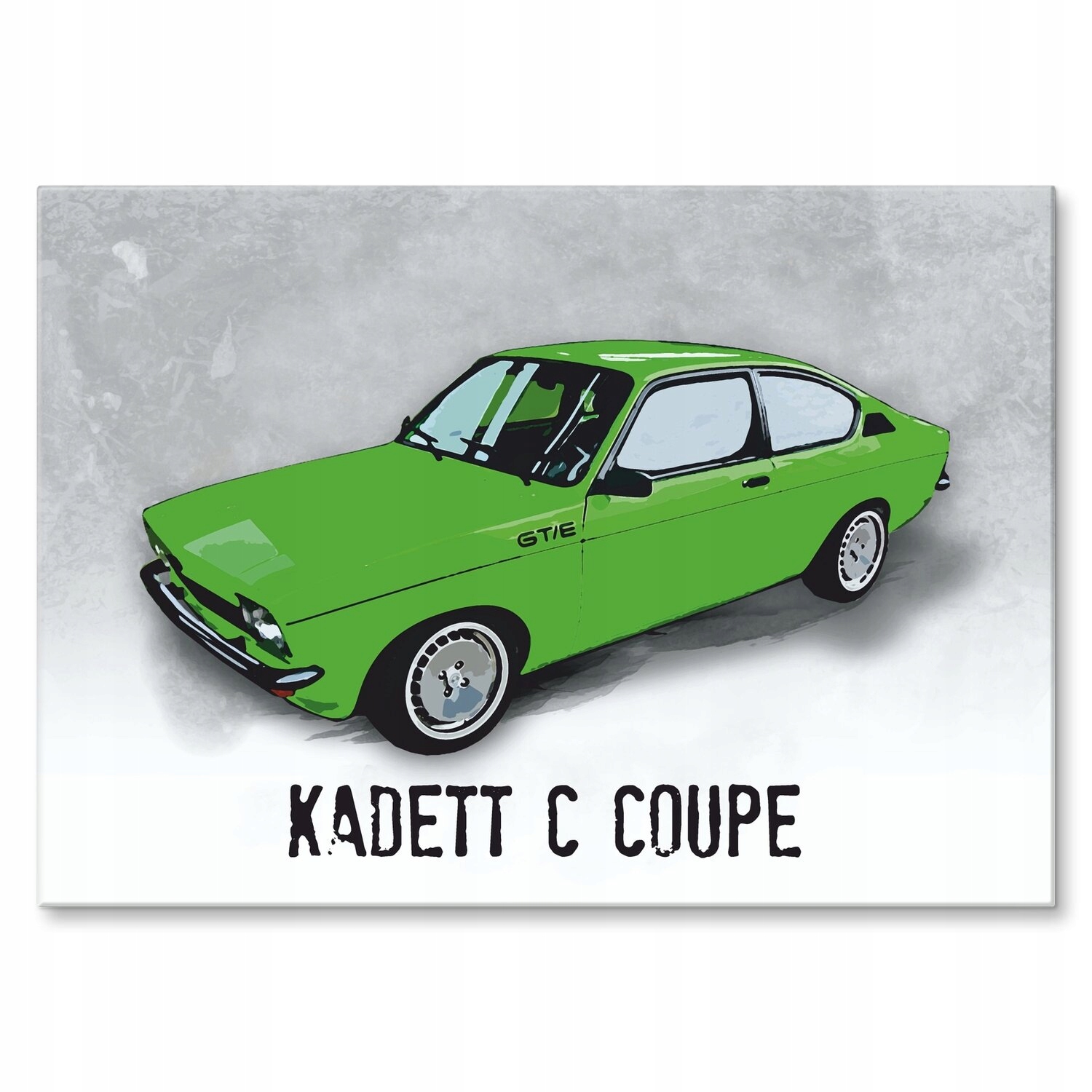 Kovový plakát kadett c kupé Szyld Plech 42 x 59,4 cm Dárek