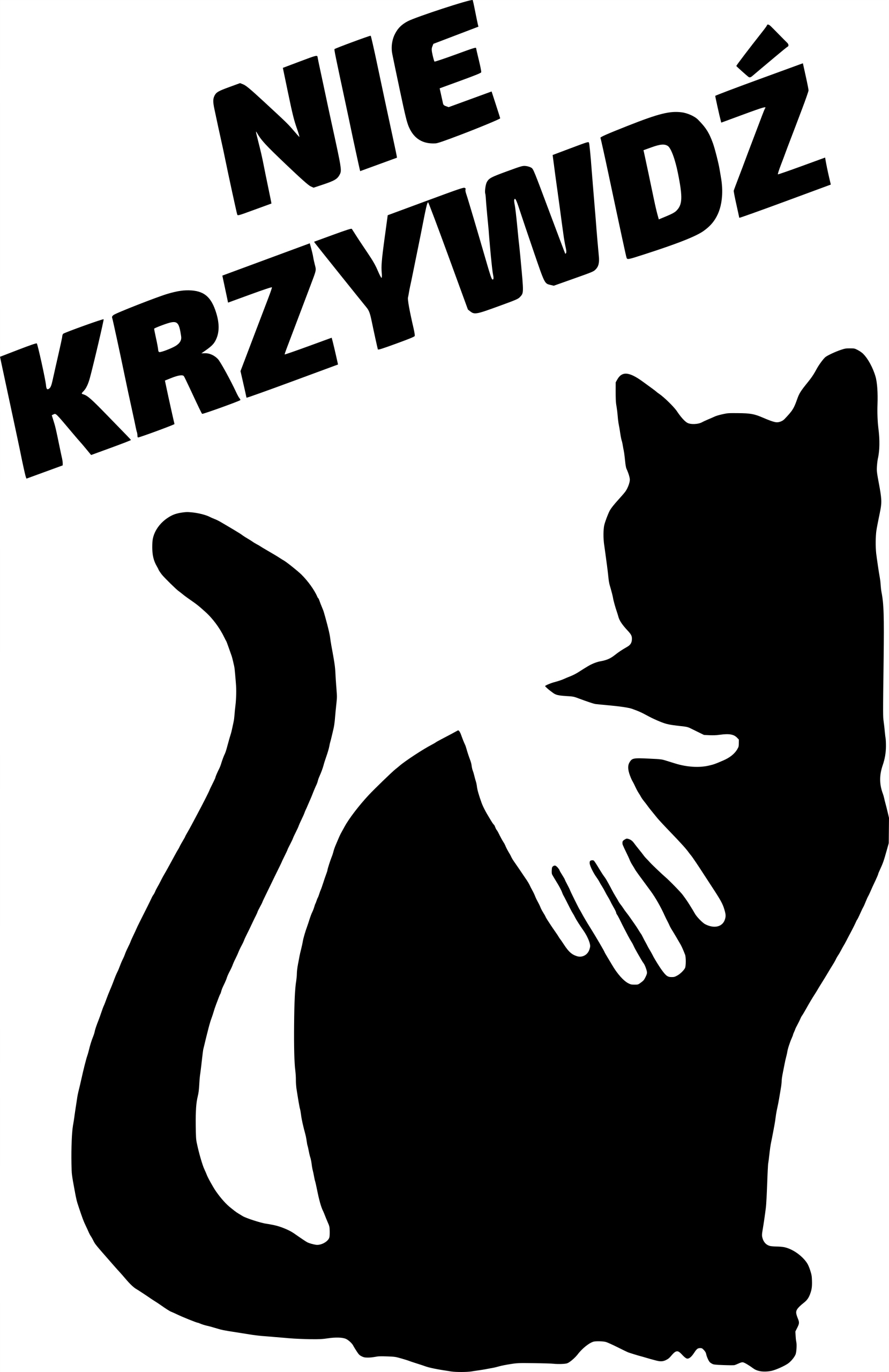 

Naklejka na samochód auto, nie krzywdź kot 15cm