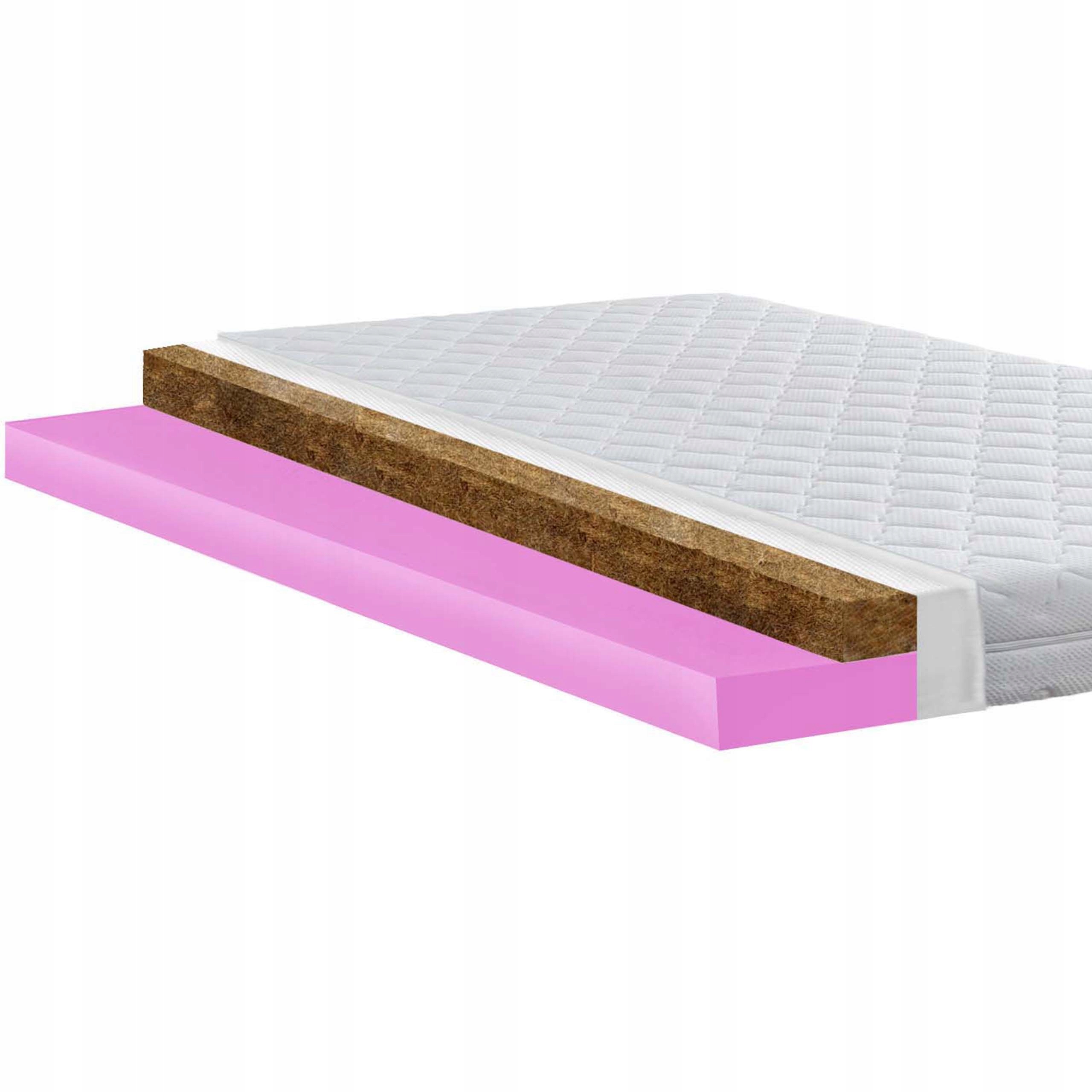 MATERAC TOP NAKŁADKA 80X200 HR Z KOKOSEM ELASTIC