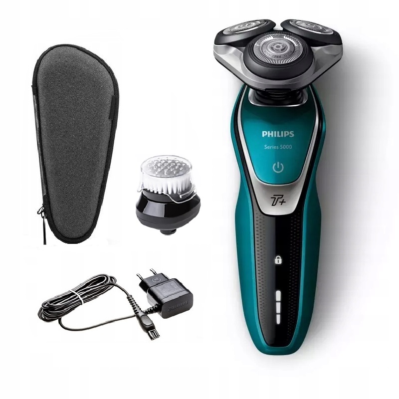 Golarka Philips S5000 elektryczna do golenia na mokro i na sucho S5650 Etui