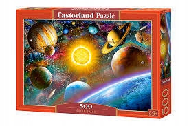 

Castor Puzzle 500 Outer Space Kosmos Planety