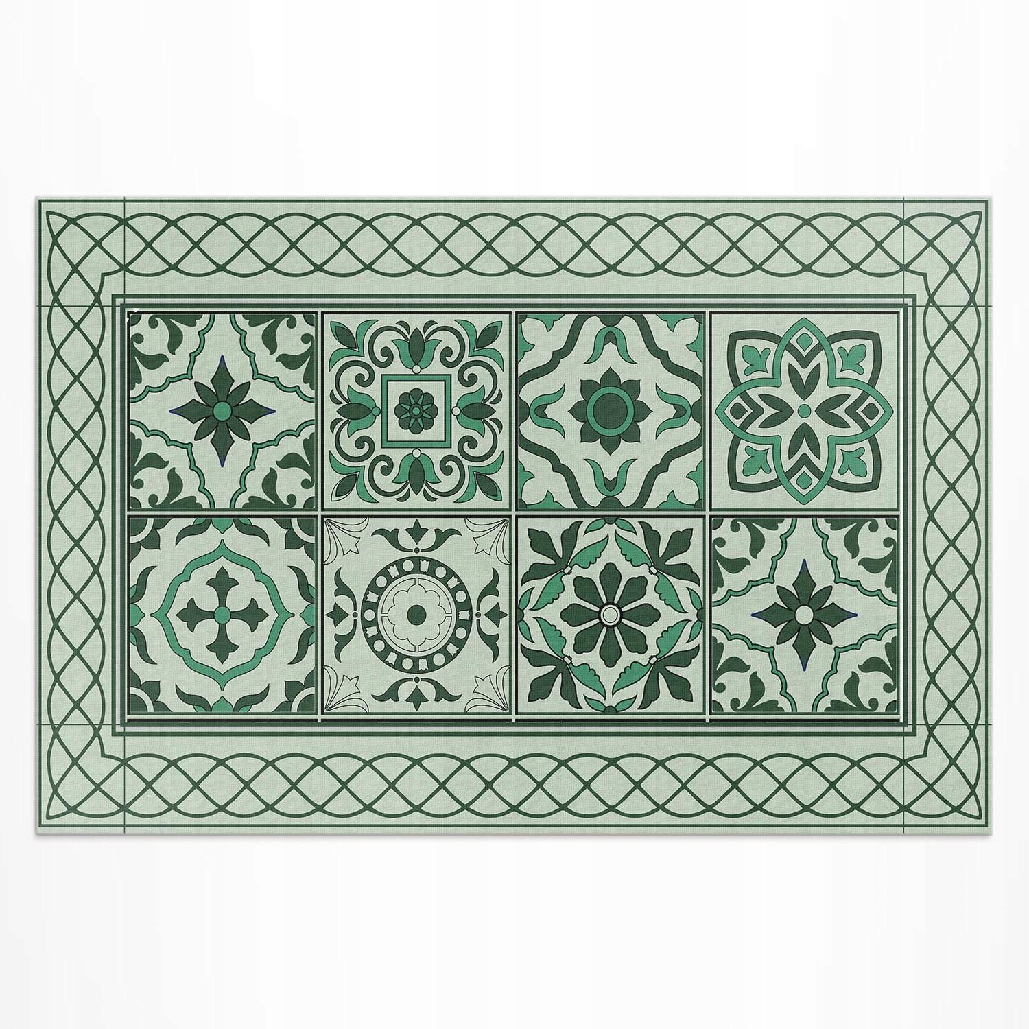 Koberec do zahrady Na Terasu Španělský cop krásné dlaždice 60 x 90 cm