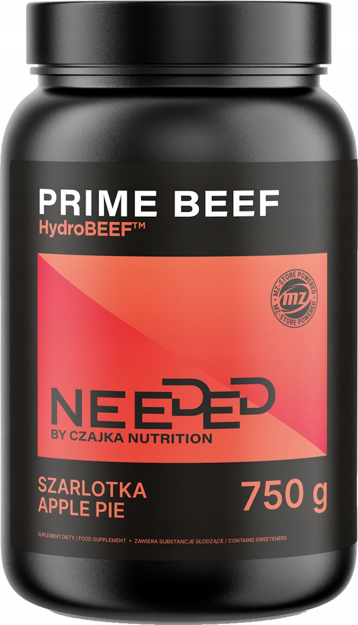 Needed Prime Beef 750 g hovězí protein, příchuť jablečný koláč