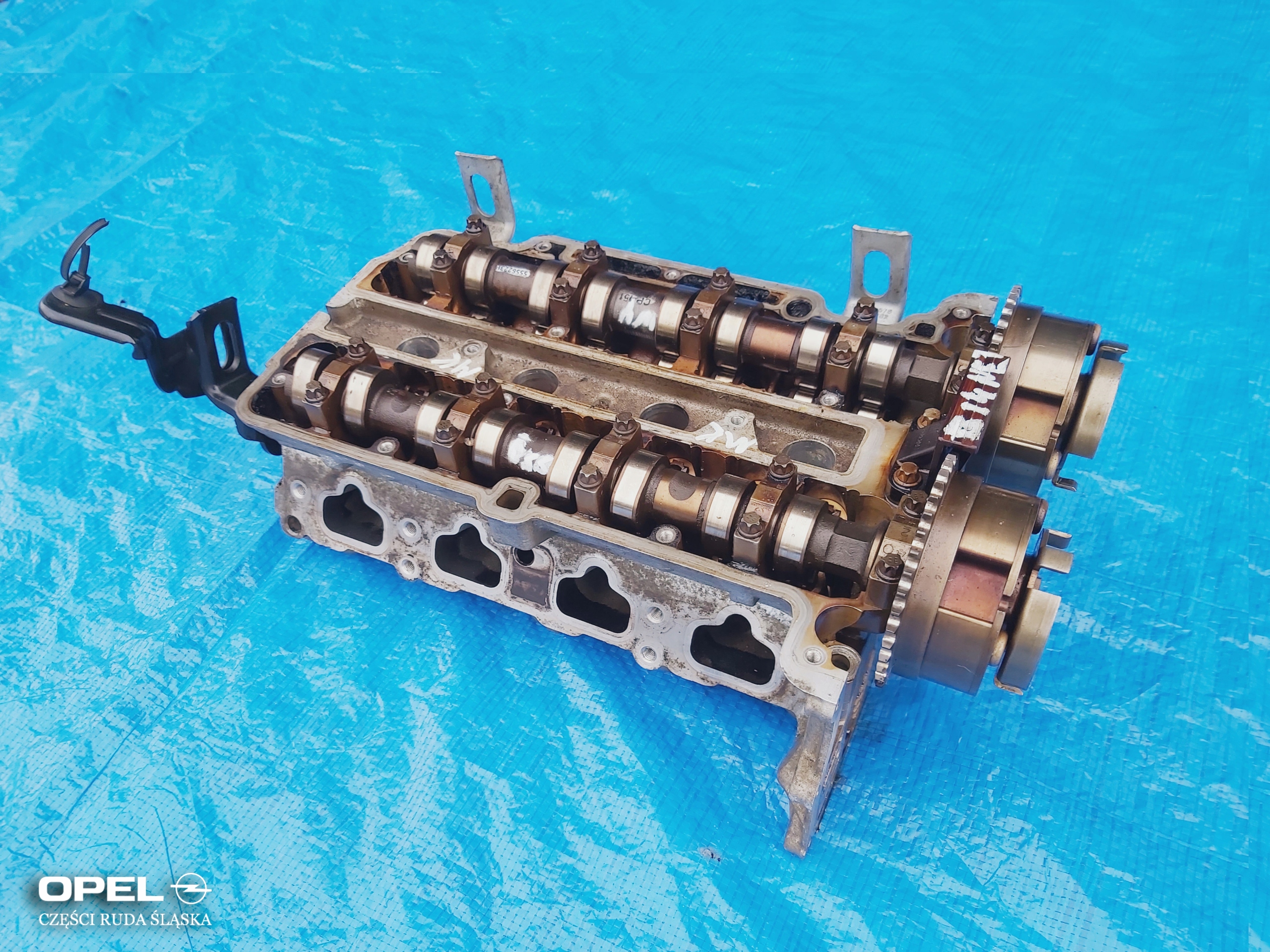OPEL-CZĘŚCI Mokka Astra J Głowica 1.4 T TURBO A14NET B14NET 25193622