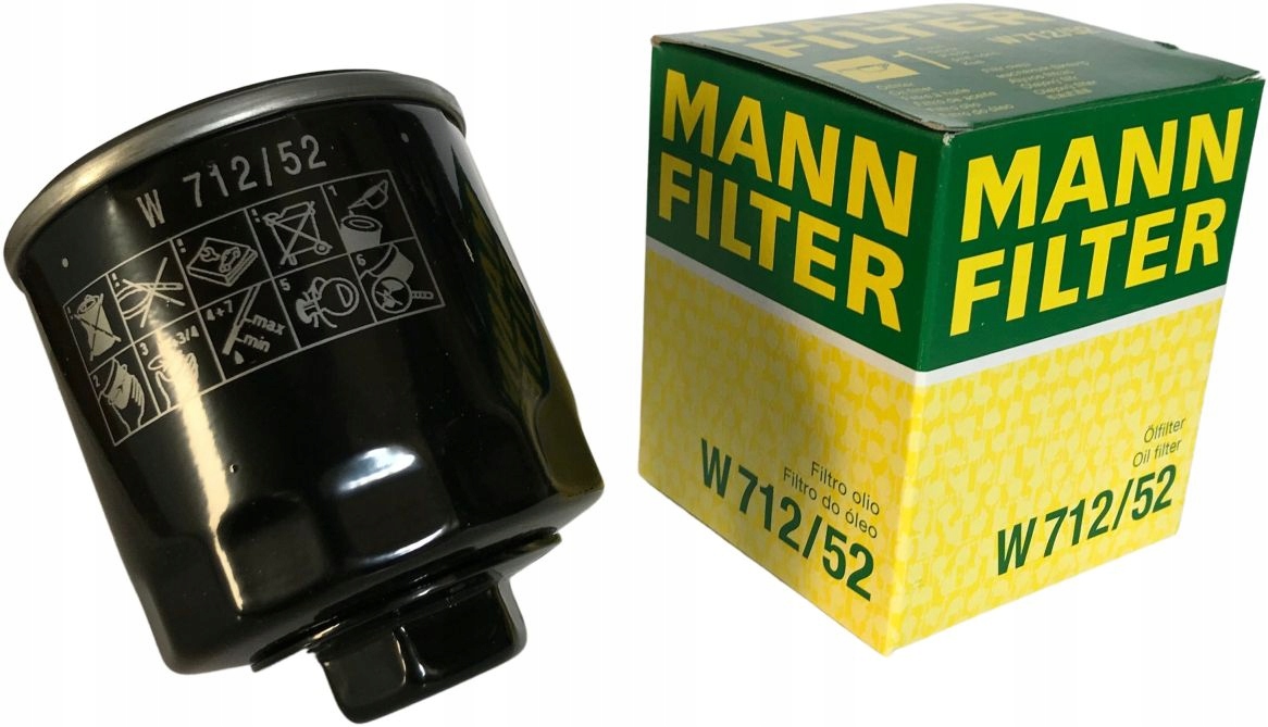 

Mann W712/52 Filtr Oleju Vw 1.0-1.6 90-