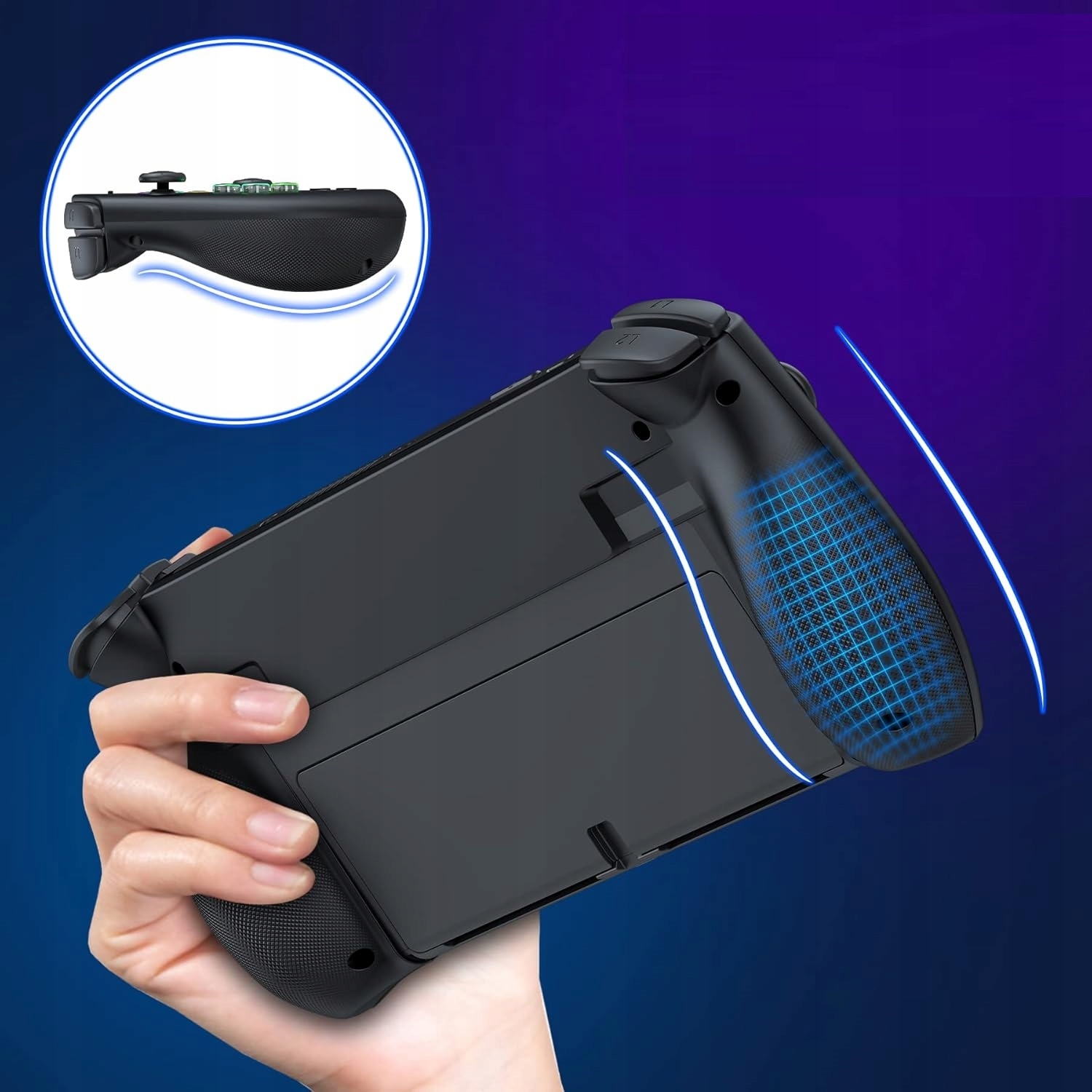 Pad bezprzewodowy do konsoli Nintendo Switch czarny