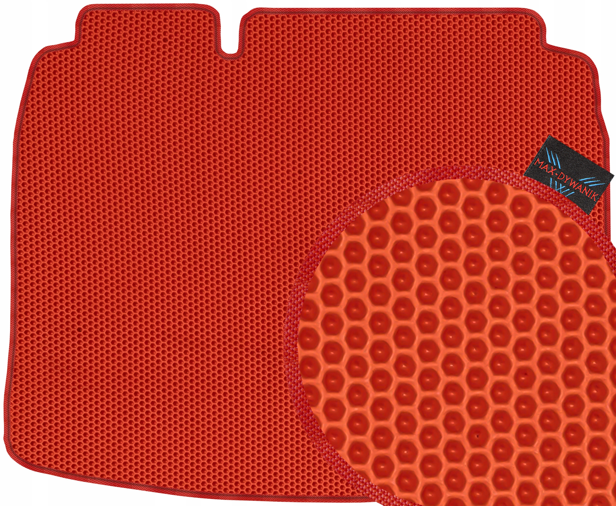 Audi A3 II 8P Hatchback 2003-2013 Vložka do zavazadlového prostoru Eva Honey Červená