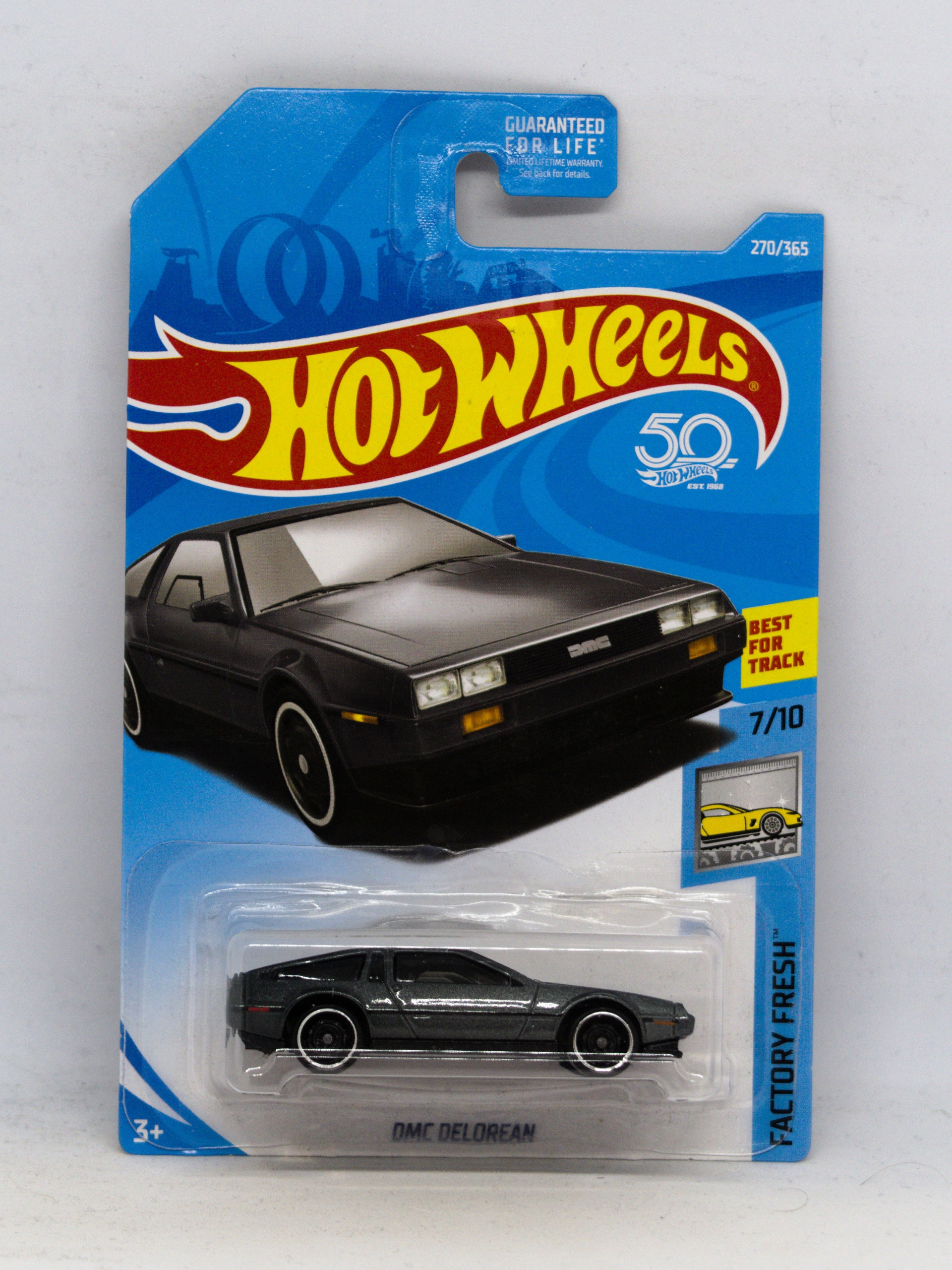 Hot Wheels DMC DeLorean Czarny Unikat