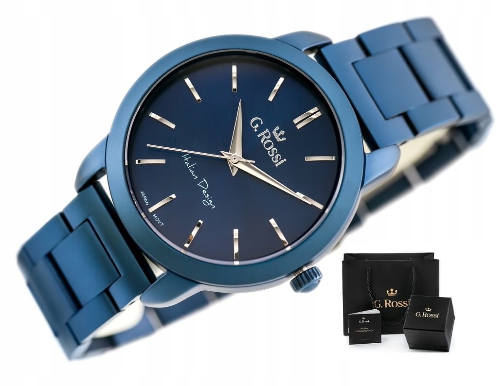 

Zegarek Damski G. Rossi Alicia złoty Box +grawer