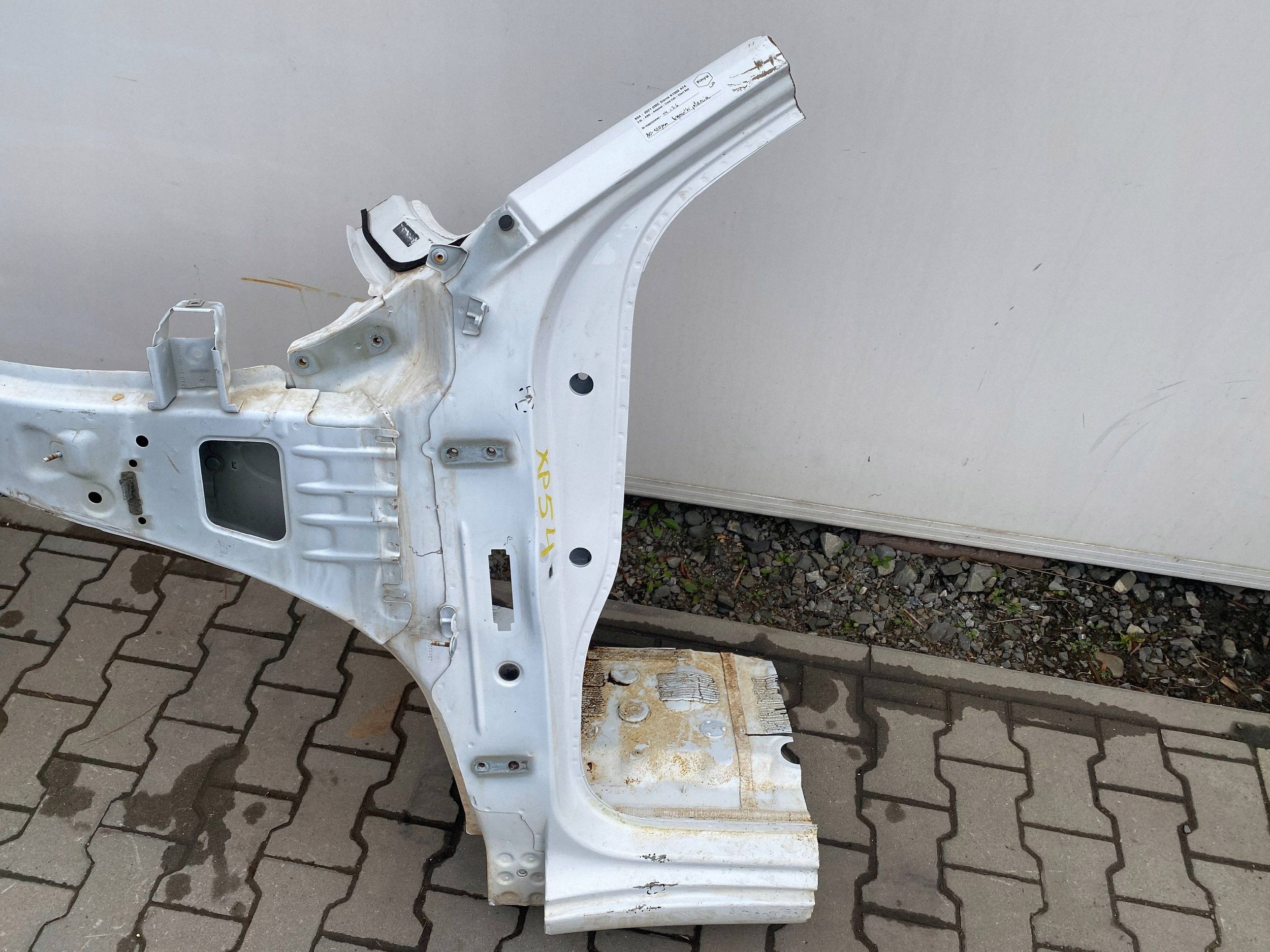 longherone anteriore sinistra quarto longherone GMC Sierra V Chevrolet Silverado 2019+