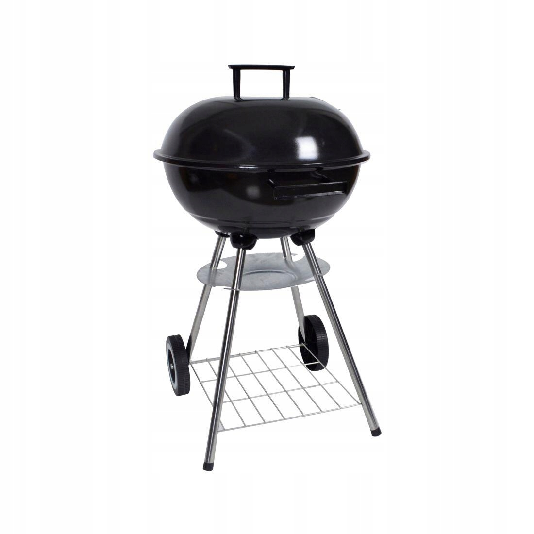 gril pr.47cm, výška 75cm Čer s víkem