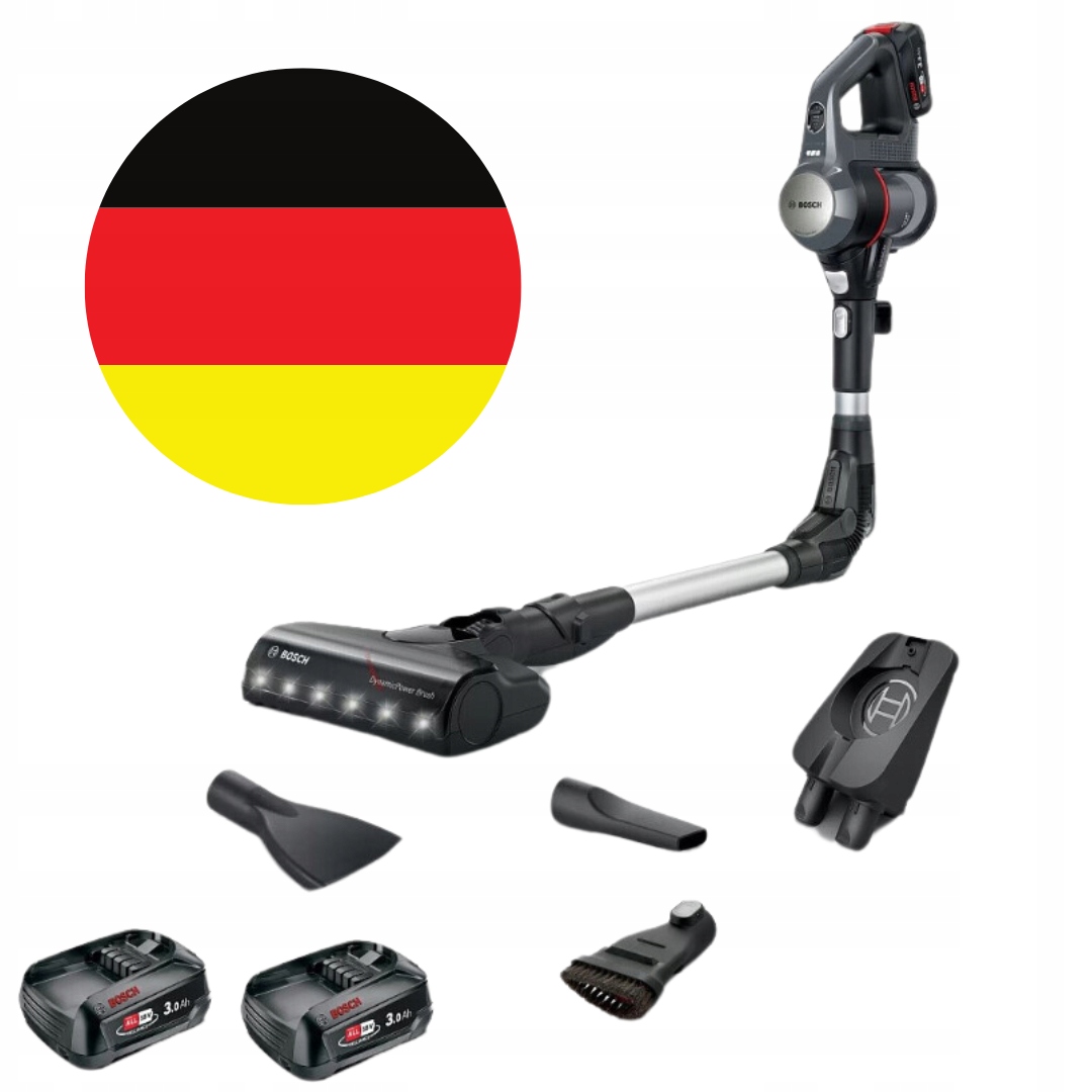 Vertikálny Vysávač Bosch BBS712A Turbokefa Led Vymeniteľná Batéria X2KS