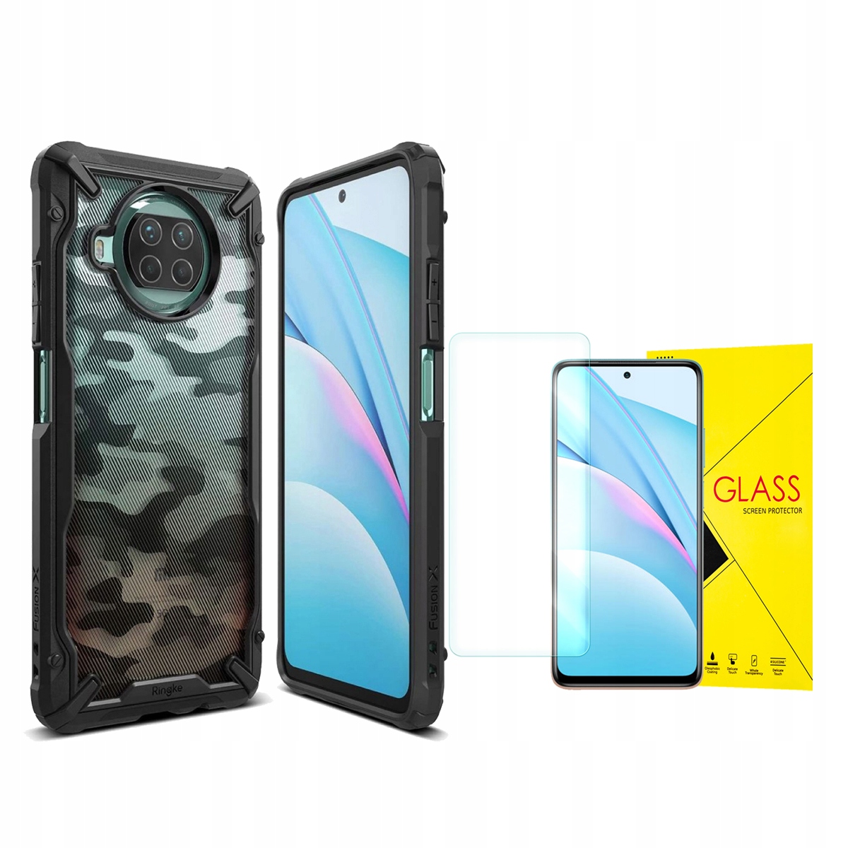

Ringke Etui Do Xiaomi MI 10T Lite +szkło Hartowane