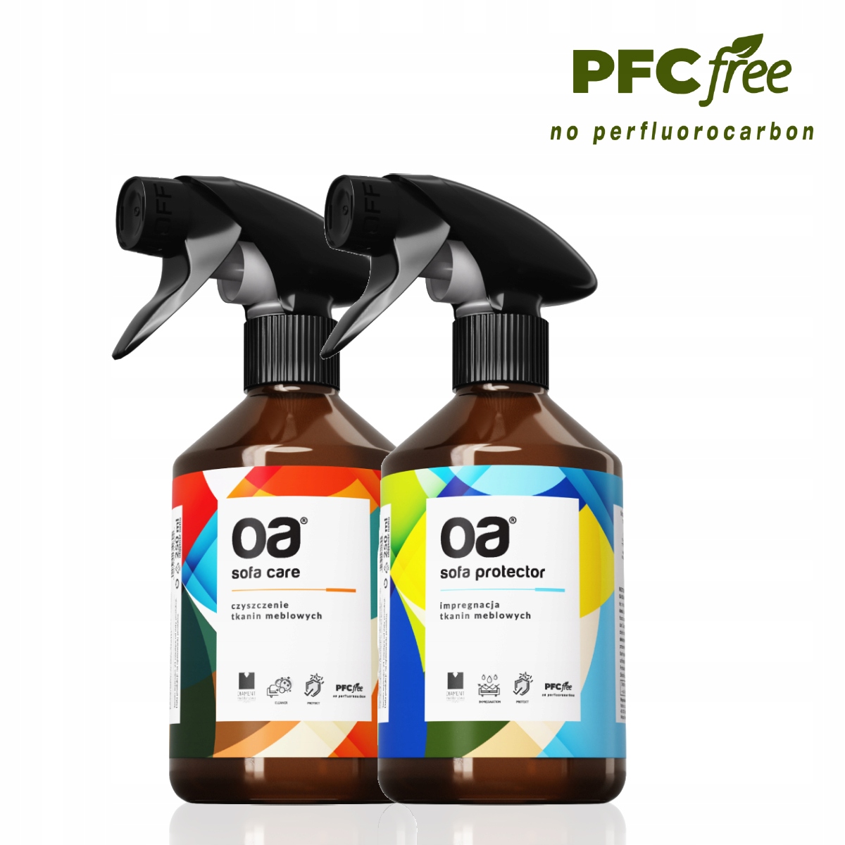 Set Čištění A Impregnace Pohovky na čalouněný nábytek 2 x 250 ml Oa