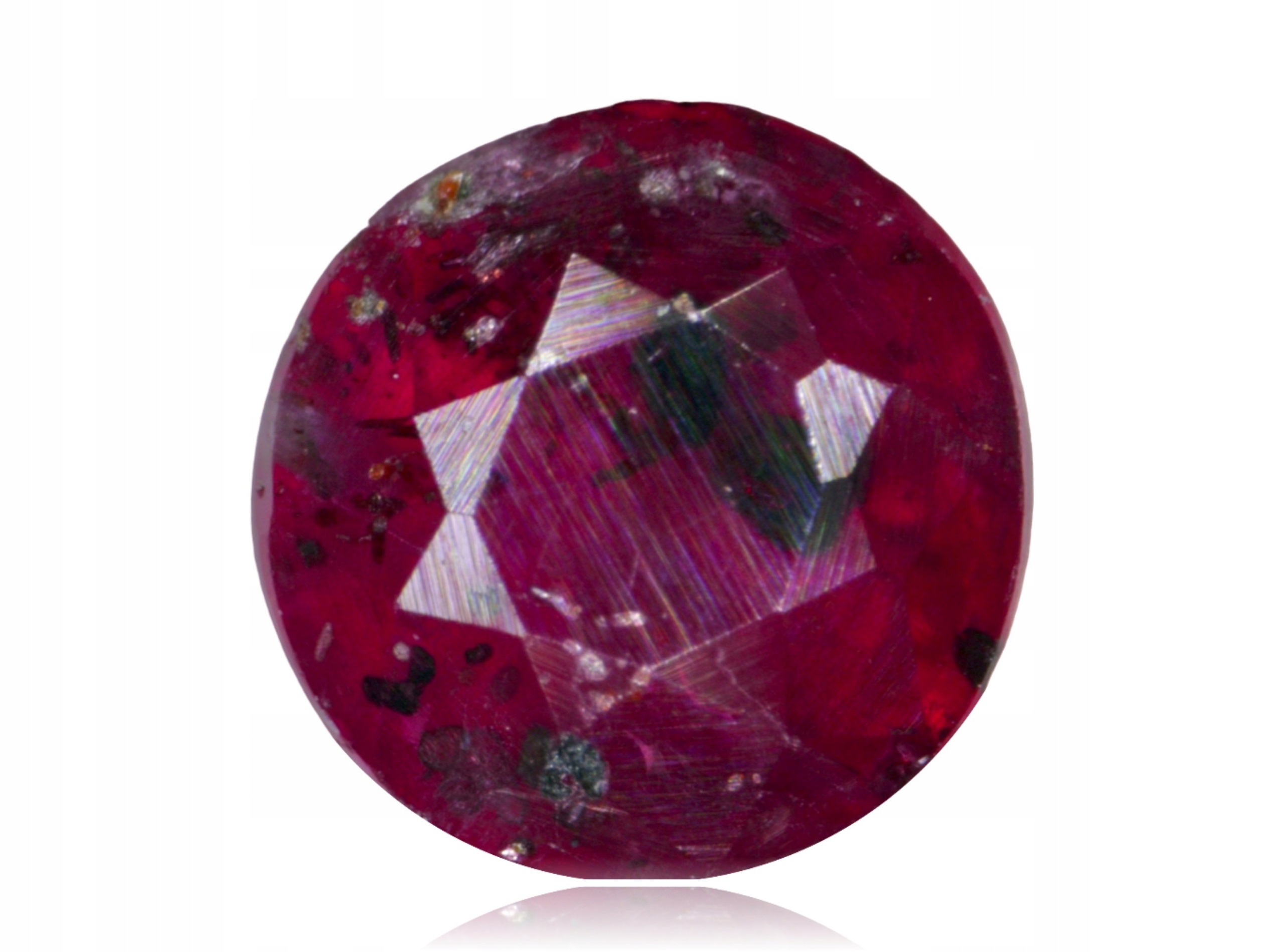 Rubín 0.30ct Kulatý eCertifikát Wbd