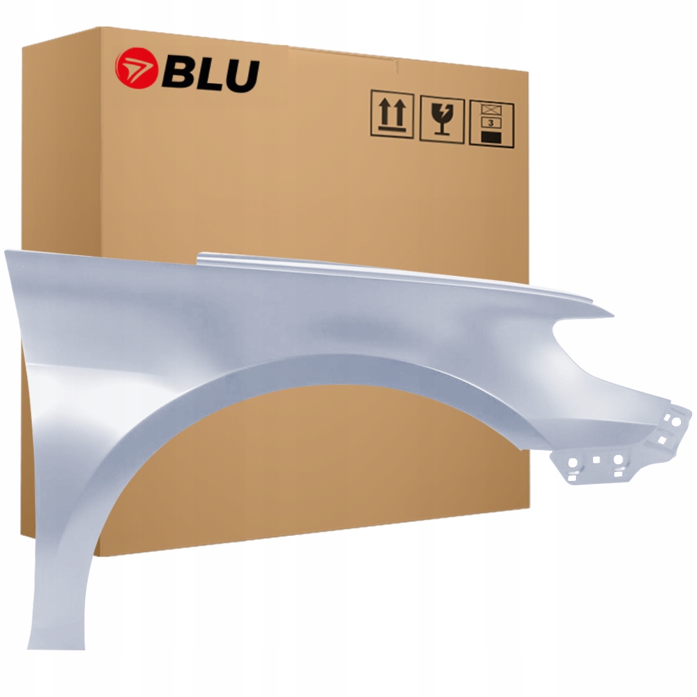 Blu Blatník Vw Passat CC lift LC7Z pravý stříbrný 12-16 přední