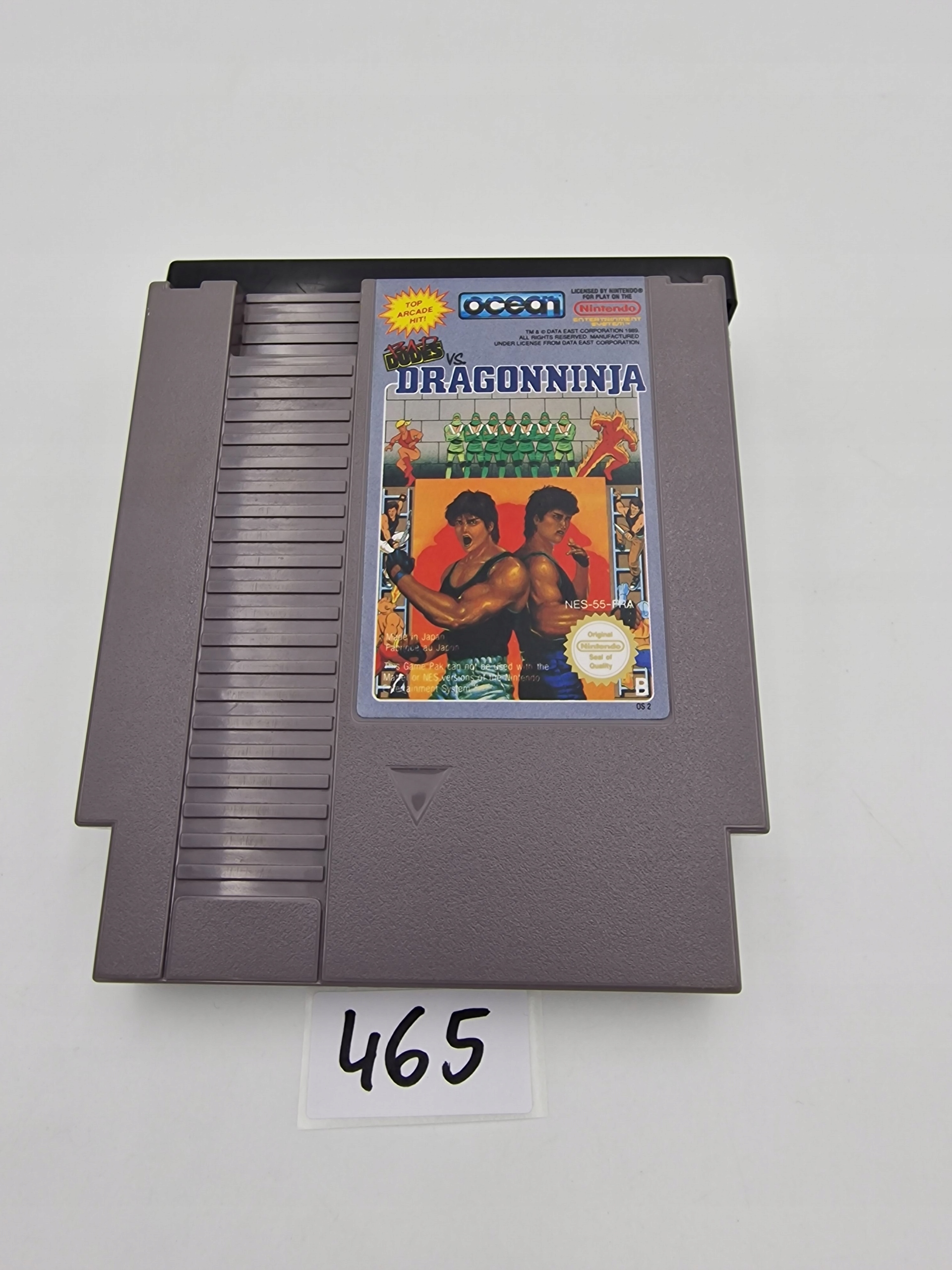 NINTENDO NES BAD DUDES VS DRAGON NINJA Producent Nintendo