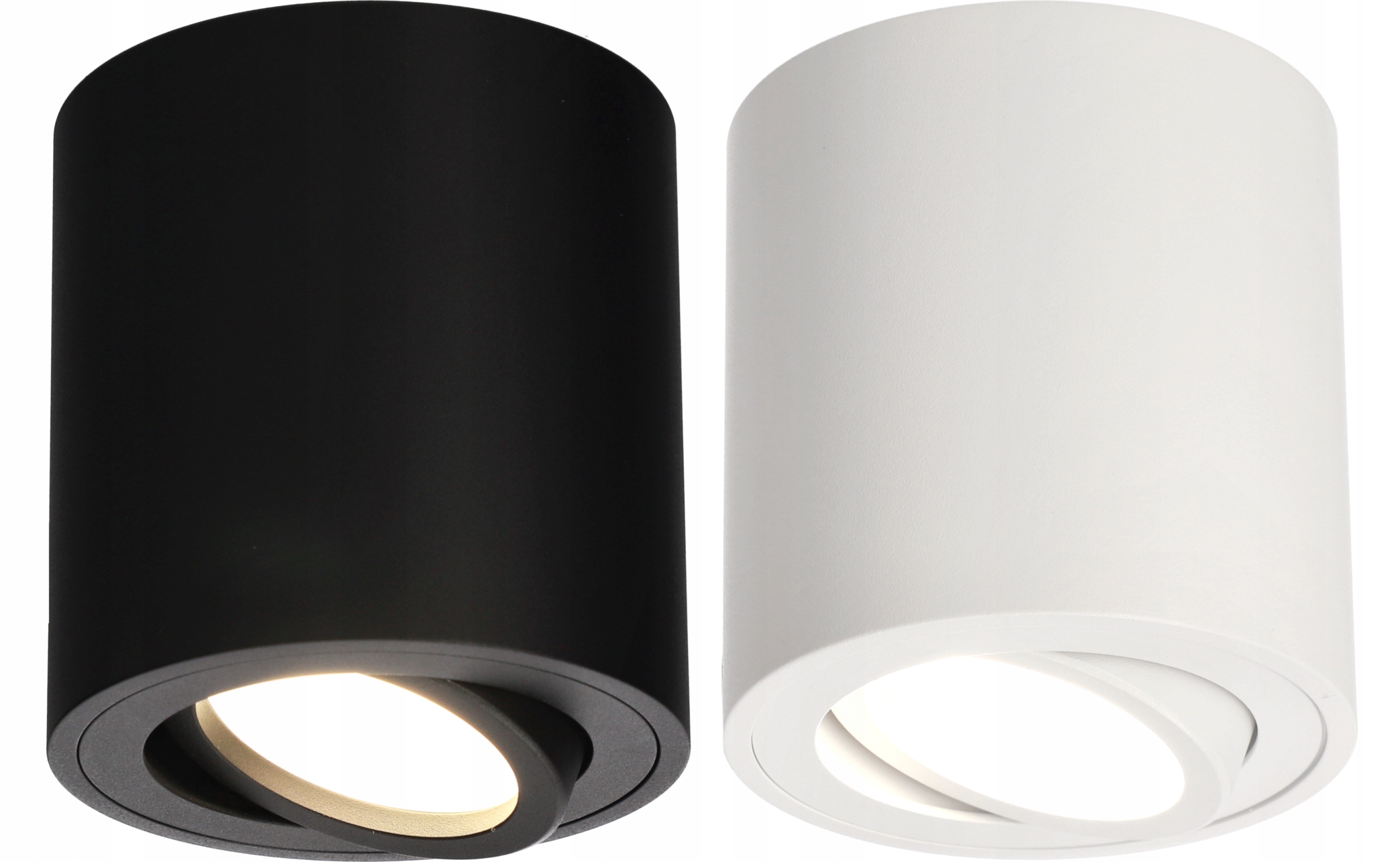 OPRAWA NATYNKOWA MAT WALEC TUBA LED RUCHOMA GU10 BIAŁA EDO Kolor biały