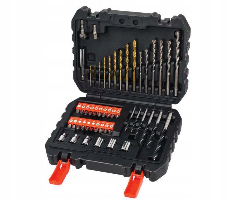 

Black+decker Zestaw Wierteł I Bitów 50szt. A7188-