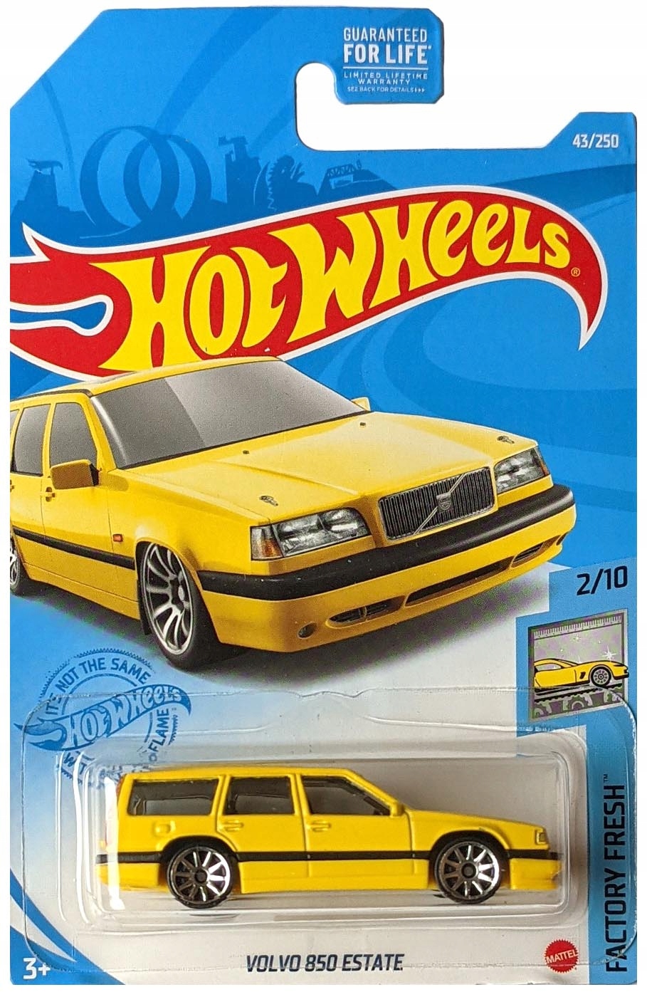 

Hot Wheels Volvo 850 Estate Factory Fresh 2/10 1:6