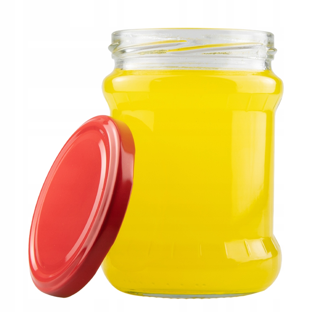 

Słoik 500 ml Dżem Przetwory + Wieczko Fi82