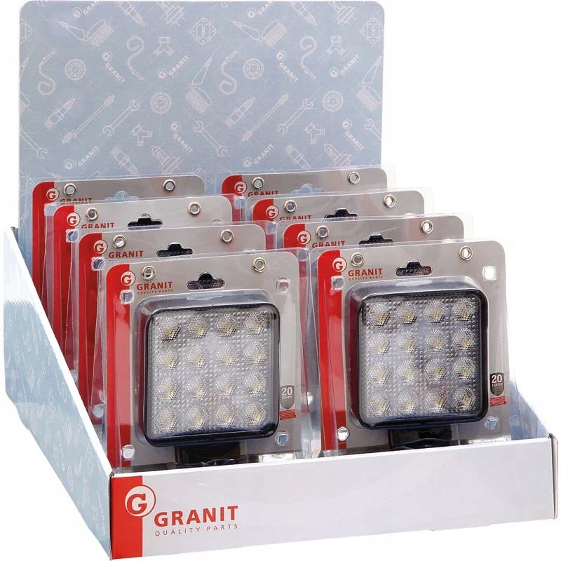 Led pracovní reflektory 8 kusů 7070010021-8