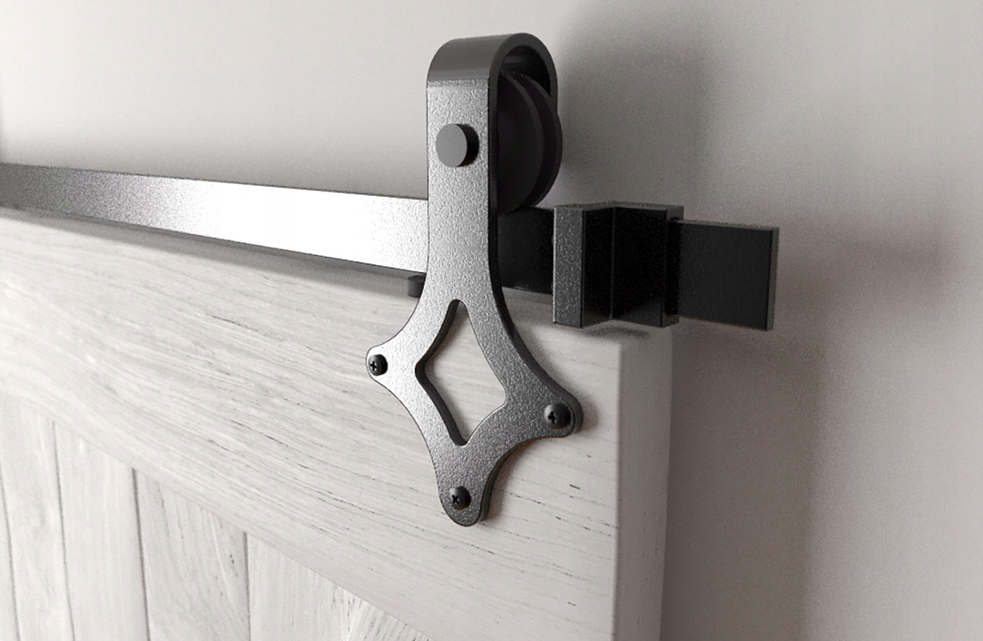 System do drzwi przesuwnych Loft KARO 200cm czarny EAN (GTIN) 5906874122037