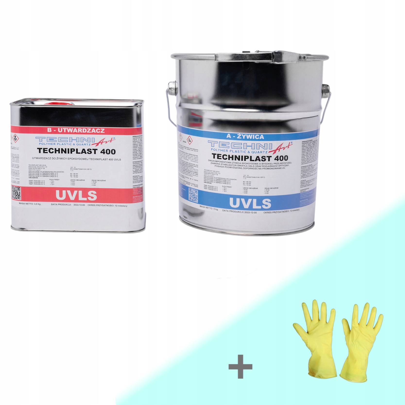 Bezbarvá epoxidová pryskyřice Techniplast 400