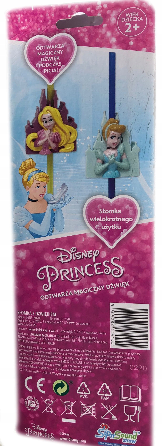 SŁOMKA i ZABAWA w jednym Princess Marka Disney
