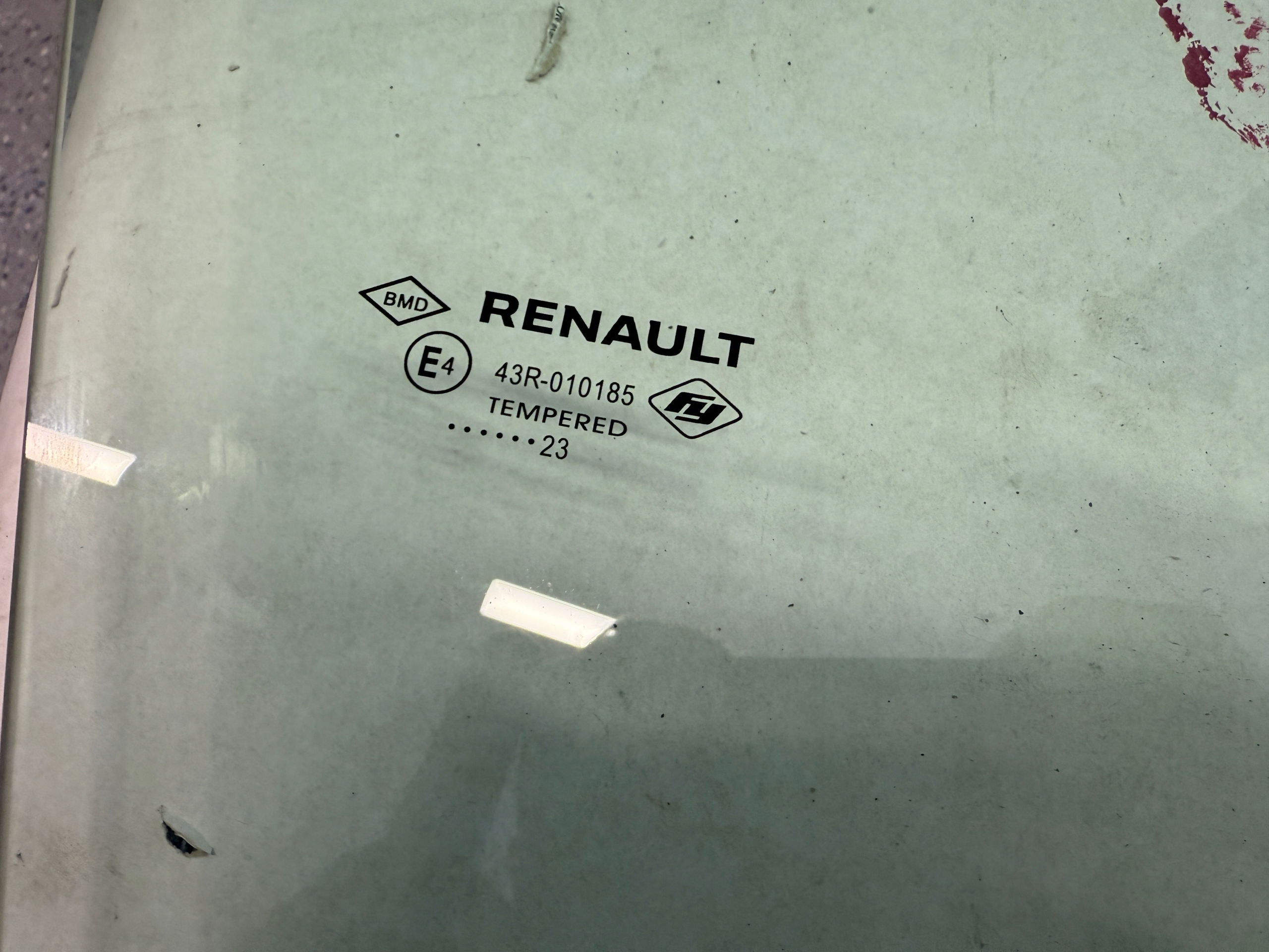 RENAULT AUSTRAL window door side right front 2023R 43R-010185