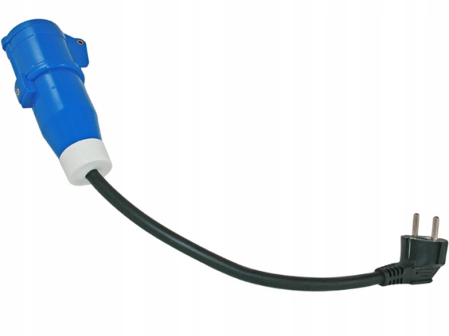 PRZEJŚCIÓWKA PORTOWA 16A/40CM SCHUKO -CEE DO ŁODZI