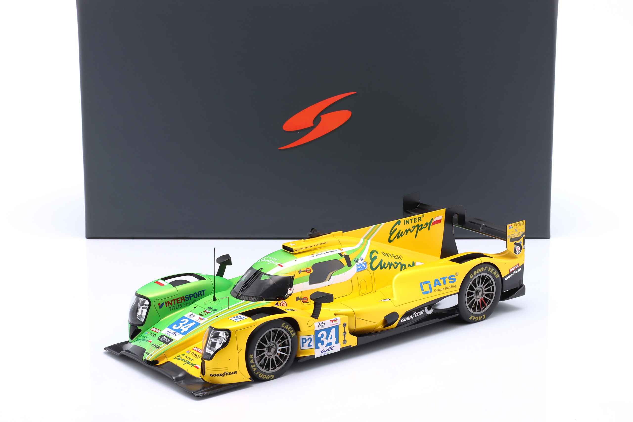 Spark Oreca 07 – Gibson Inter Europol vítěz #34 LMP2 24 hodin Le Mans 2023 1:18