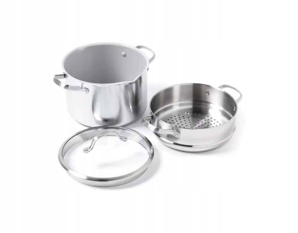 Hrniec GreenPan 24 cm Venice Pro s vložkou na varenie v pare