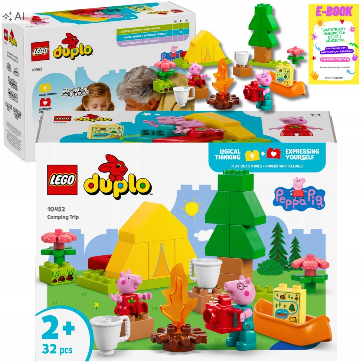 Lego Klocki Duplo Świnka Peppa Wyprawa Biwak Dla Dziecka Ebook