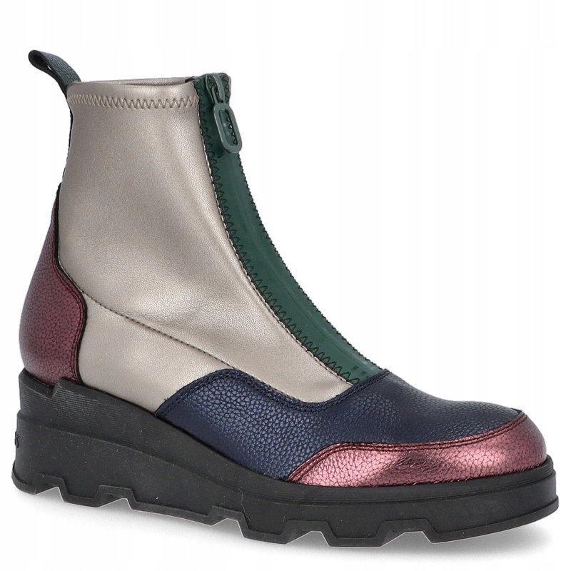 Španělské kotníkové boty na platformě – Hispanitas CHI243711 Multicolor 36