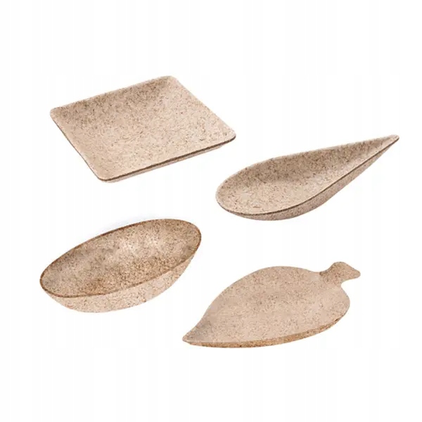 Finger food misky 4 tvary natural 4x250 Ks