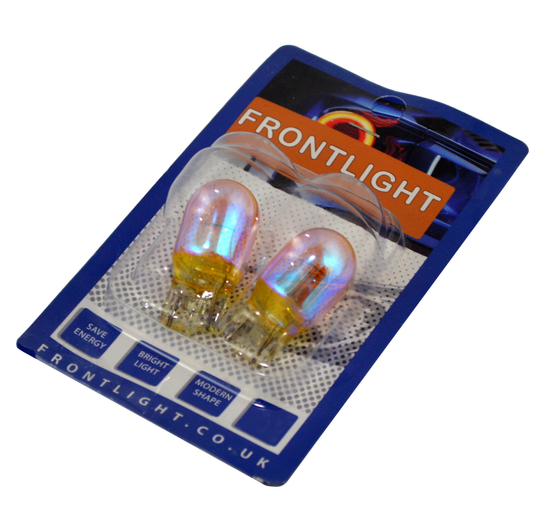 Frontlight Żarówka Tęczowa Yellow W21W 12V 21W 7440