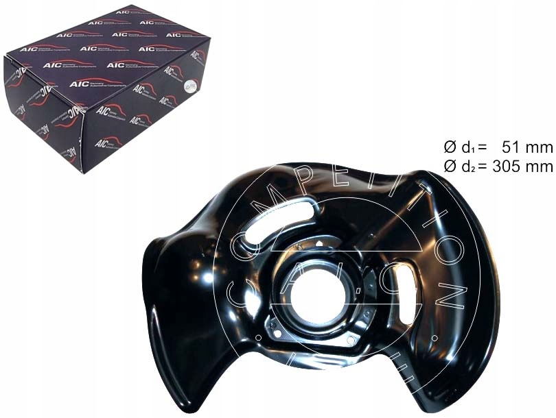 OSŁONA TARCZY HAM.LEWA AIC