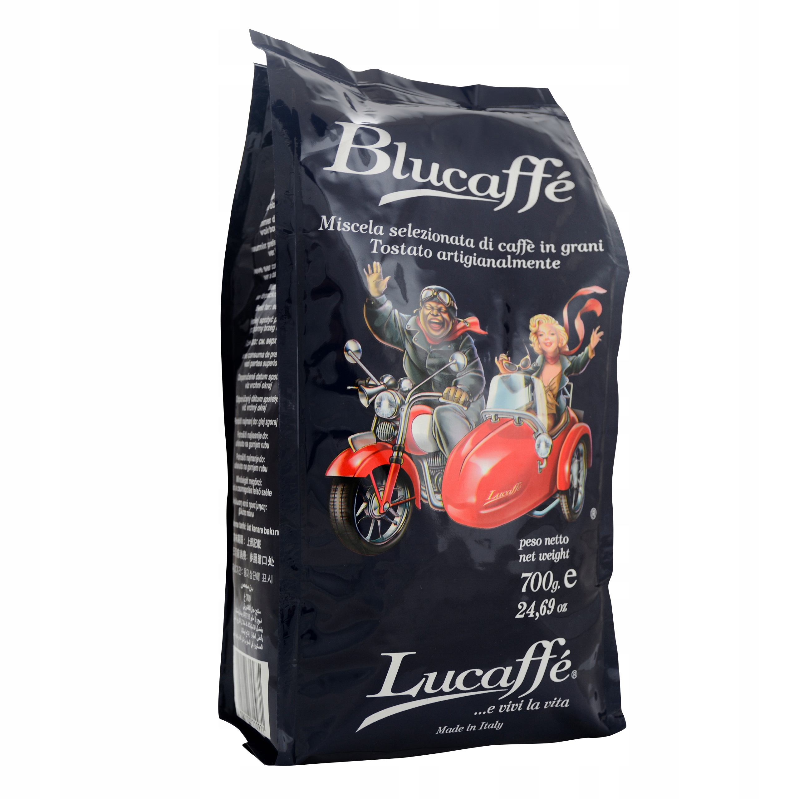 Levně Káva zrnková Lucaffe Blucaffe 700 g