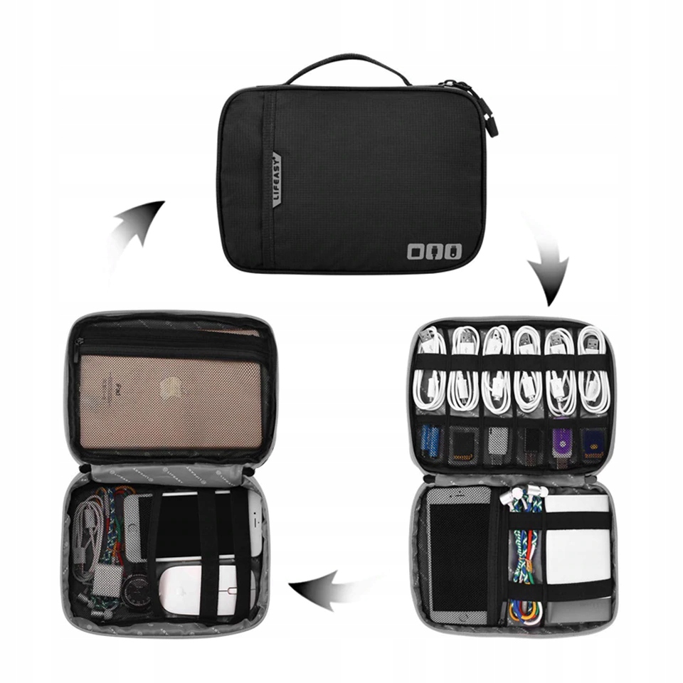 СУМКА ЧЕХОЛ ОРГАНАЙЗЕР ДЛЯ КАБЕЛЕЙ И АКСЕССУАРОВ XL БОЛЬШОЙ