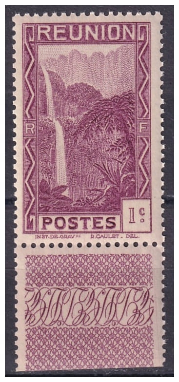 Reunion Mi 125 ** 1933 rok RF Reunion Postes - K3/1875